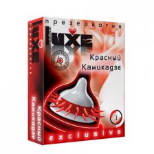 Презервативы Luxe Exclusive Красный камикадзе №1, 1 шт.