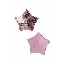 Пэстис Erolanta Lingerie Collection в форме звезд розовые