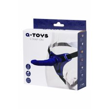 Страпон TOYFA A-Toys, Силикон, Фиолетовый, 14,5 см