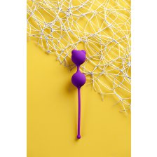 Вагинальные шарики A-Toys, фиолетовые