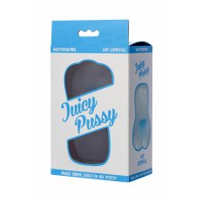 Мастурбатор реалистичный TOYFA Juicy Pussy Hot Crystal, TPE, 14,5 см