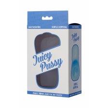 Мастурбатор реалистичный TOYFA Juicy Pussy Subtle Crystal, TPE, 14,5 см