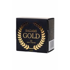 Презервативы латексные Sagami Gold №10, 18 см