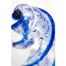 Нереалистичный фаллоимитатор Sexus Glass, стекло, прозрачный, 18,5 см