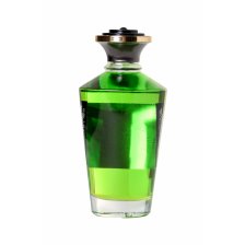 Масло для массажа Shunga Organic Exotic Green Tea, разогревающее, с ароматом зелёного чая, 100 мл