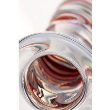 Анальная втулка Sexus Glass, стекло, прозрачная, 15,5 см, Ø 3,5 см
