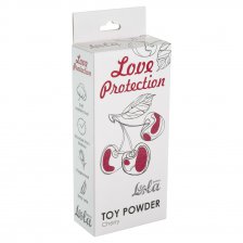 Пудра для игрушек ароматизированная Love Protection Вишня 30гр