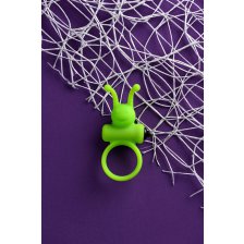 Эрекционное кольцо на пенис A-Toys by TOYFA, зеленый