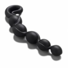Стимулятор анальный Fun Factory Bendy Beads черный