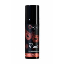 Гель для массажа ORGIE Sexy Vibe Hot с разогревающим и вибрирующим эффектом, 15 мл