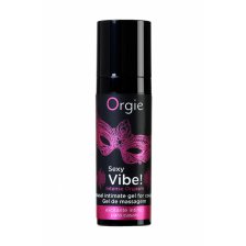 Гель для массажа ORGIE Sexy Vibe Intense Orgasm с разогревающим и охлаждающим эффектом 15 мл