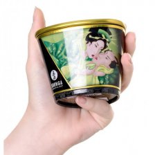 Массажное аромамасло Shunga Exotic Green Tea c ароматом зеленого чая 170 мл