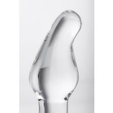 Анальная втулка Sexus Glass, прозрачное стекло