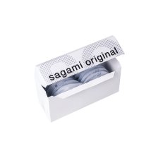 Презервативы Sagami, original 0.02, L-size, гладкие, 19 см, 5,8 см, 10 шт.