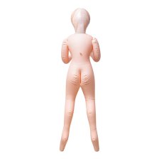 Кукла надувная Dolls-X by TOYFA Lilit, блондинка, с тремя отверстиями, 150 см