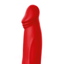 Насадка на пенис для двойного проникновения Black&Red by TOYFA красная
