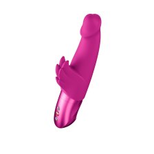Вибратор Fun Factory Wicked Angel, силикон, пурпурный, 20 см