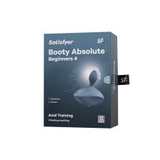 Анальная вибровтулка Satisfyer Booty Absolute Beginners 4, серый, 3,5 см