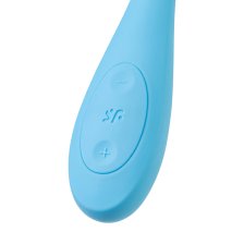 Многофункциональный вибратор для пар Satisfyer G-Spot Flex 4+, голубой