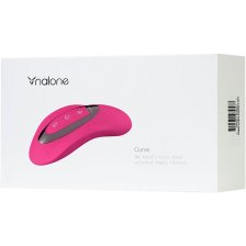 Женский клиторальный вибромассажер «Curve» от компании Nalone, цвет розовый, VS-VR17
