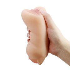 Мягкий мастурбатор Zoey Crazy Bull, двойной