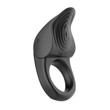Эрекционное виброкольцо MALESATION Vibro Lust Ring, силикон, черный, 3,5 см