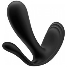 Анально-вагинальный смарт-стимулятор для ношения Satisfyer Top Secret Plus черный