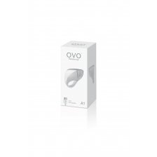 Эрекционное кольцо OVO инновационной формы с вибрацией, перезаряжаемое