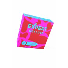 Презервативы EXPERT Hot Love, с разогревающим эффектом , 3 шт