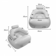 Кресло для секса надувное с фиксацией и вибратором
