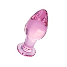 Анальная втулка Sexus Glass розовая