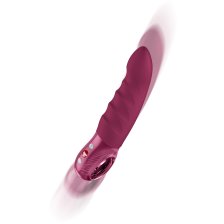 Пульсатор Fun Factory STRONIC Deep, силикон, бордовый, 21 см