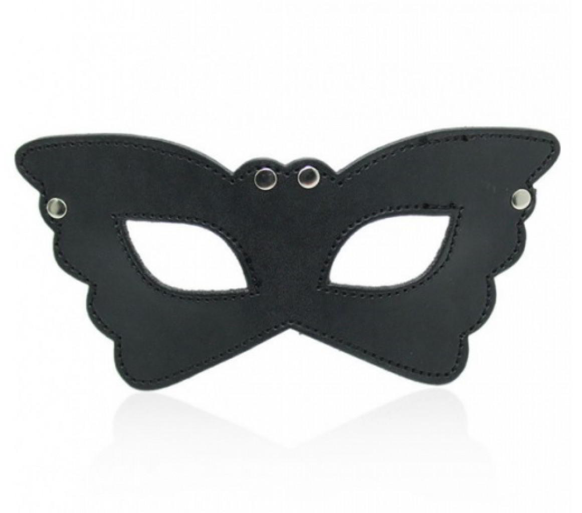 БДСМ маска-очки черная