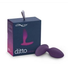 Анальная пробка с вибрацией Ditto от We-Vibe, 8.8 см фиолетовая