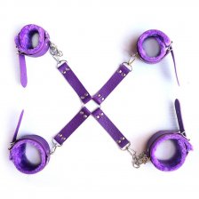 Бондажный набор Extreme фиолетовый 10 предметов